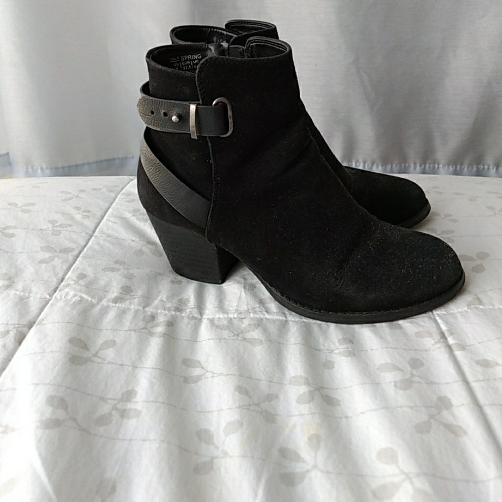 Black Ankle Booties